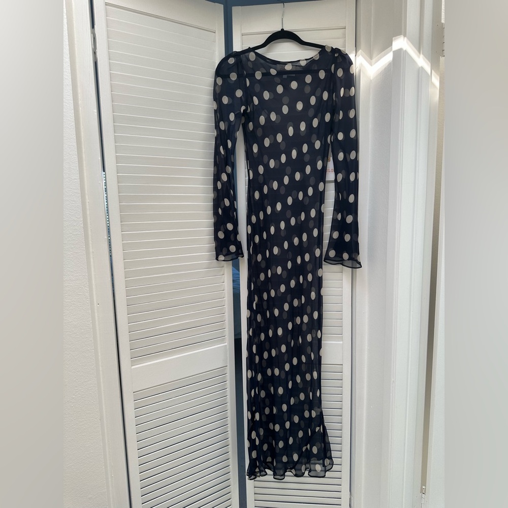 Stone Cold Fox Montague Gown Size 1 NWT Rare Print